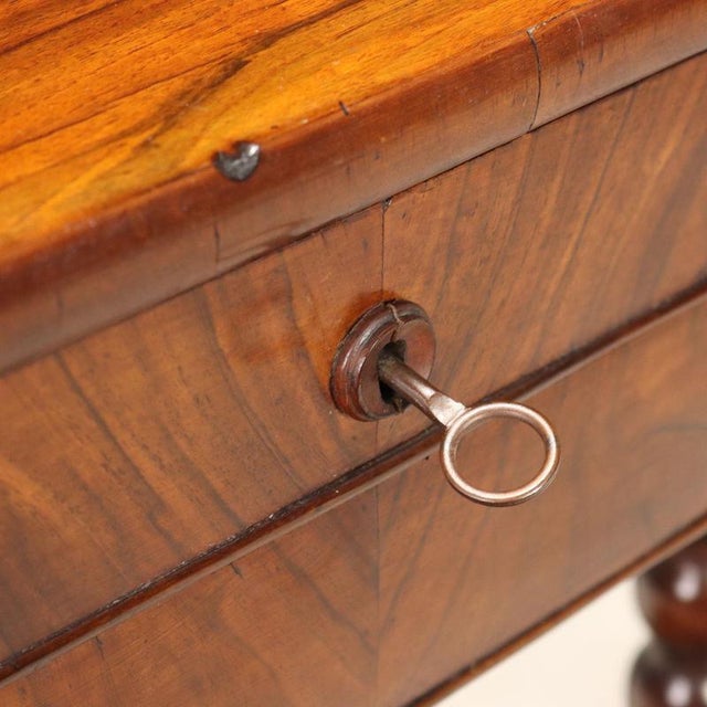 Wood Work Table in Walnut by Luigi Filippo For Sale - Image 7 of 12