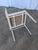 Vintage Dining Chair in White Beech Wood and Brown Leather Look Seat, 1970s For Sale - Image 16 of 18