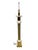 Tommi Parzinger 1970s Mid-Century Modern Parzinger Style Brass Floor Lamp For Sale - Image 4 of 7