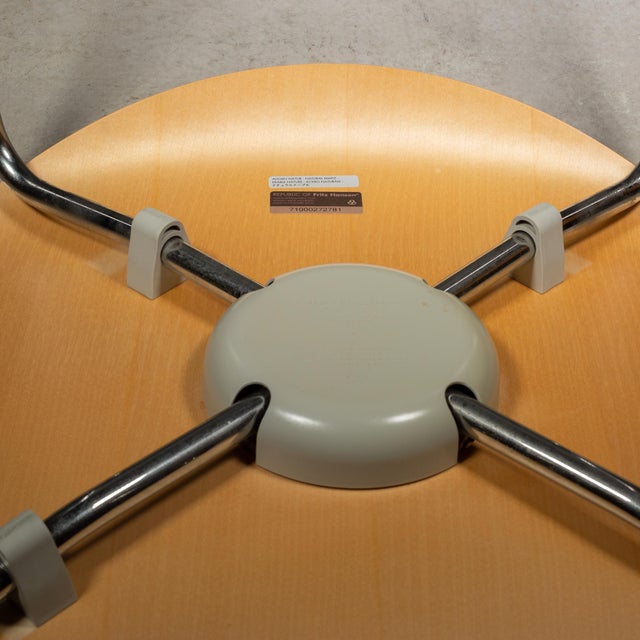 Brown Fritz Hansen Series 7 Chair-Maple For Sale - Image 8 of 8