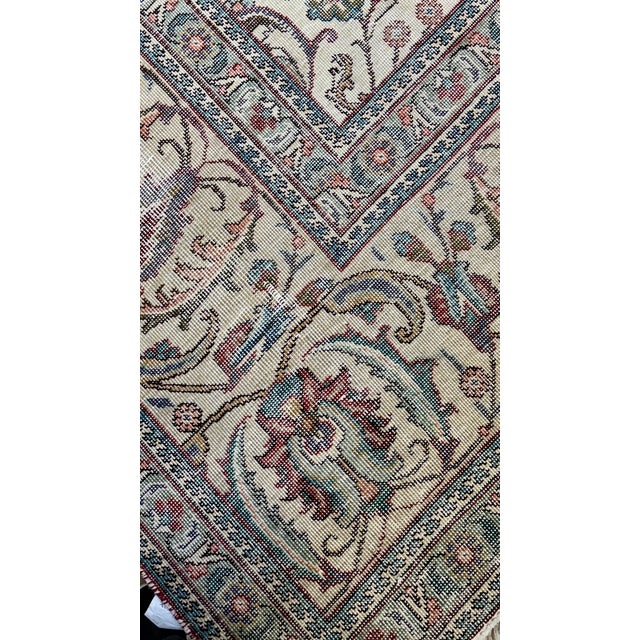 Vintage Decorative Carpet For Sale In Los Angeles - Image 6 of 9