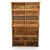 Brown Late Meiji–Taisho Japanese Kanto Mizuya Tansu in Kiri and Figured Keyaki For Sale - Image 8 of 13
