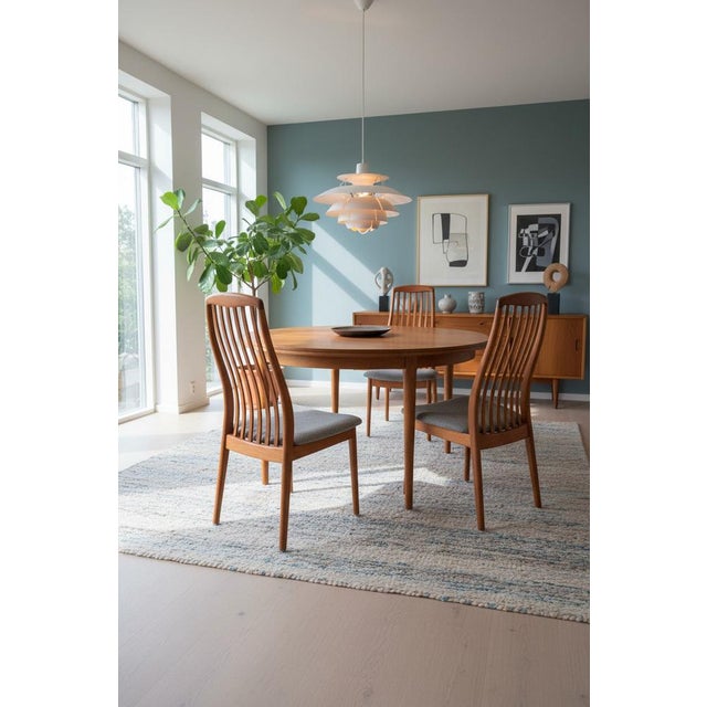Dining Chair in Teak from Schou Andersen, Denmark, 1960s For Sale - Image 4 of 9