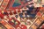 Antique Caucasian Kazak Runner Featuring Intricate Medallion Patterns 3'8 X 10'2 For Sale - Image 11 of 12