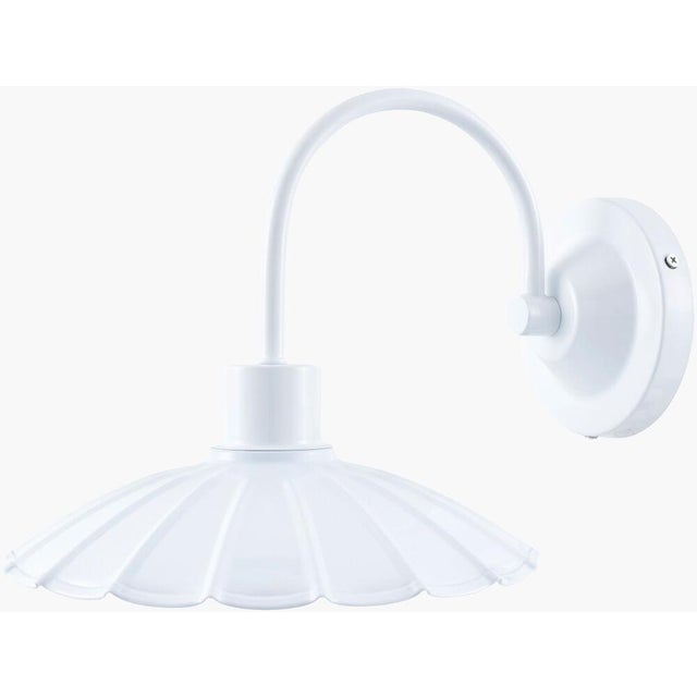 Rustic Pavona Wall Sconce White For Sale - Image 3 of 3