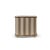 American Winterthur for Port 68 Acanthus Stripe Mocha Planter For Sale - Image 3 of 9