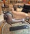 From the living estate of Arizona based brutalist artist John Gleason, this elegant Etruscan-inspired bronze equestrian...