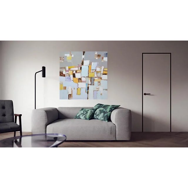 Gray New Game.Modern Original Painting.Iryna Kastsova For Sale - Image 8 of 9