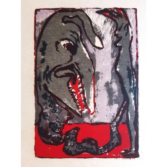 Monster - Original Lithograph by Emil Nolde - 1926 1926 For Sale