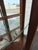 Late 1800s Large Tall Tiger Oak Leaded Stain Glass Curio Cabinet Cupboard 6573 For Sale - Image 13 of 18