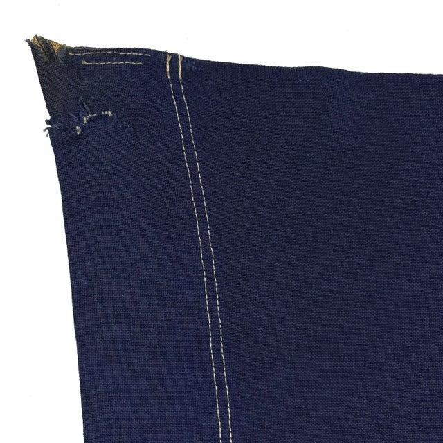 Mid 20th Century Vintage Cotton Sewn Flag of Chile For Sale - Image 5 of 9