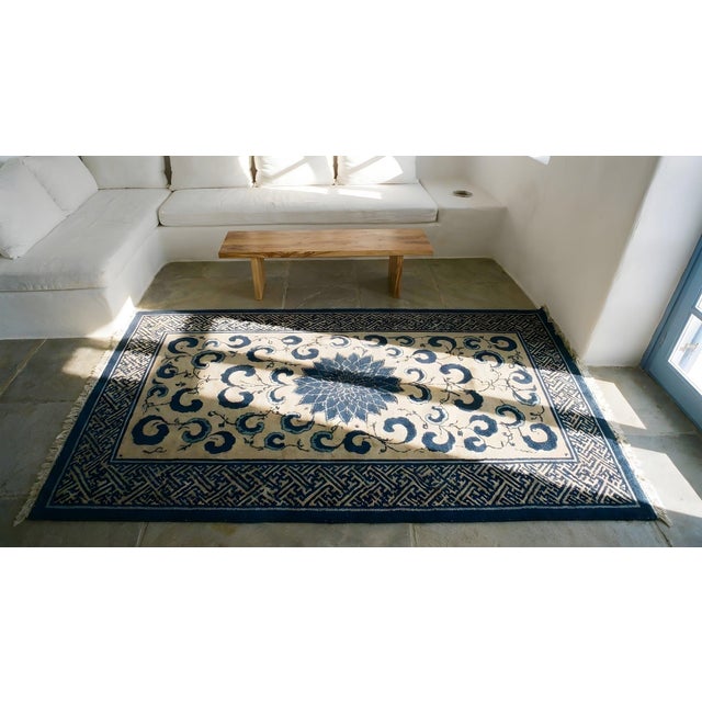 Late 19th Century Chinese Peking Carpet For Sale - Image 11 of 12