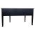 Hollywood Regency Chinoiserie Demilune Sideboard Console Table Server For Sale - Image 11 of 12