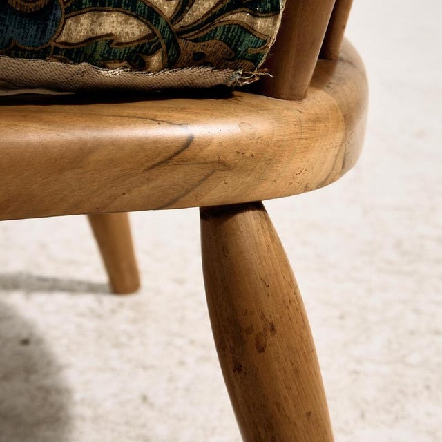 Walnut Lounge Chair by Anna-Lülja Praun, 1950s For Sale - Image 13 of 18