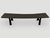Andrianna Shamaris Impressive Hand Carved Espresso Stained Teak Wood Bench For Sale - Image 9 of 18
