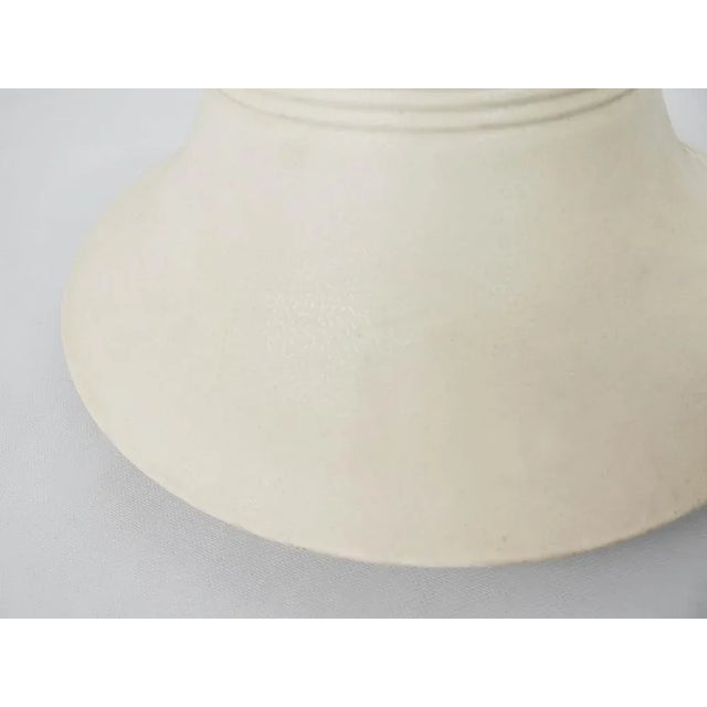 Angelo Mangiarotti Large Architectural Vesuvius Ceramic Vase by Angelo Mangiarotti for Gabbianelli, Italy, 1970s For Sale - Image 4 of 6