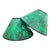 Malachite Green Lampshades/Pair For Sale