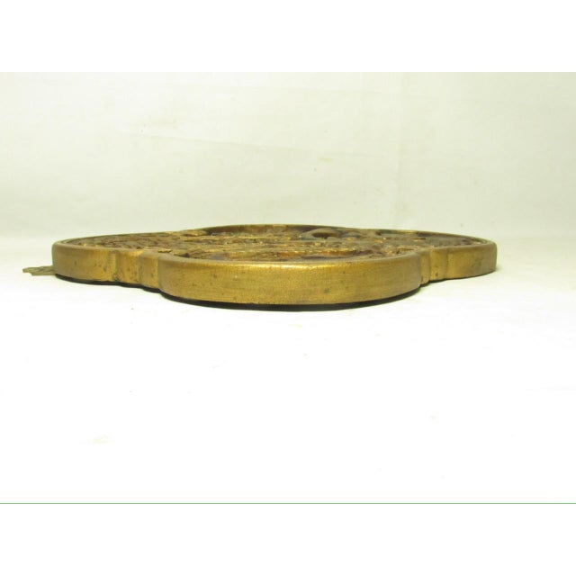 Chinese Carved Gilt Wood Hanging Panel For Sale - Image 10 of 12
