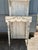 Shabby Chic Vintage Distressed Painted Wood Étagère With Shelves For Sale - Image 3 of 3
