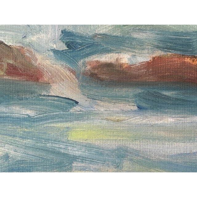 Mid 20th Century Original Seascape Painting For Sale - Image 9 of 13