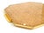 1970s Octagonal Acrylic Glass, Wicker and Brass Serving Tray in the style of Christian Dior, Italy, 1970s For Sale - Image 5 of 18