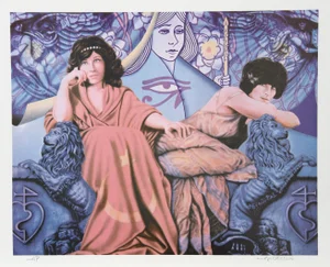 Robert Anderson, Judgement of the Moon & Stars, Lithograph