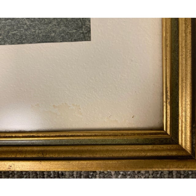 Wood 1970s Richard Russell Benda Mixed Media Landscape Painting, Framed For Sale - Image 7 of 9