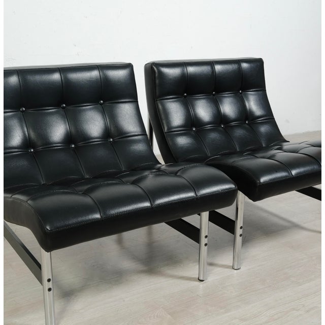 Set of Armchairs by William Katavolaos for ICF De Padova, 1970s For Sale - Image 6 of 18