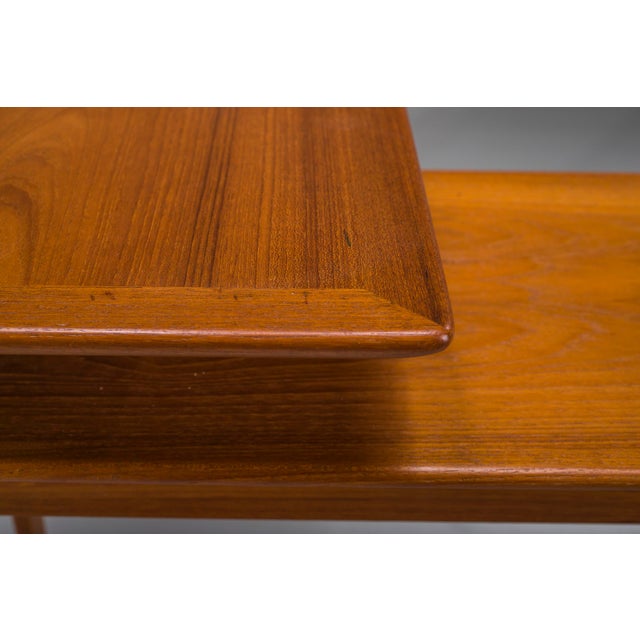 Mid-Century Modern L-Shaped Teak Desk, 1970s For Sale - Image 13 of 18