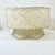 Mid-Century Modern 1940s Vintage Boho Chic Arts & Crafts 2 Tier Scalloped Edge Fiberglass Lamp Shade For Sale - Image 3 of 9