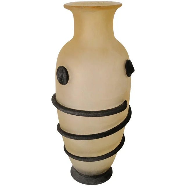 Monumental Ermanno Nason Scavo Vase for Pauly Compagnia For Sale - Image 9 of 9
