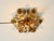 Brutalist Florentine Gold-Plated Iron Ceiling Lamp, 1960s For Sale - Image 10 of 18
