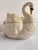 1970s Vintage Ceramic Swan Soup Tureen With Coordinating Ladle – Cream Speckled Glaze, Cottage Farmhouse Serveware For Sale - Image 5 of 18