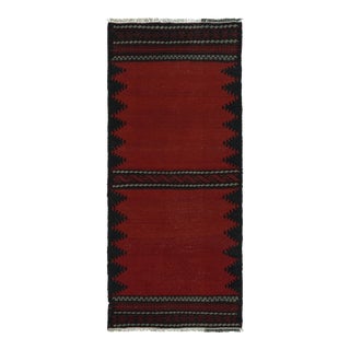 Vintage Afghan Kilim Scatter Rug With Geometric Patterns, From Rug & Kilim For Sale