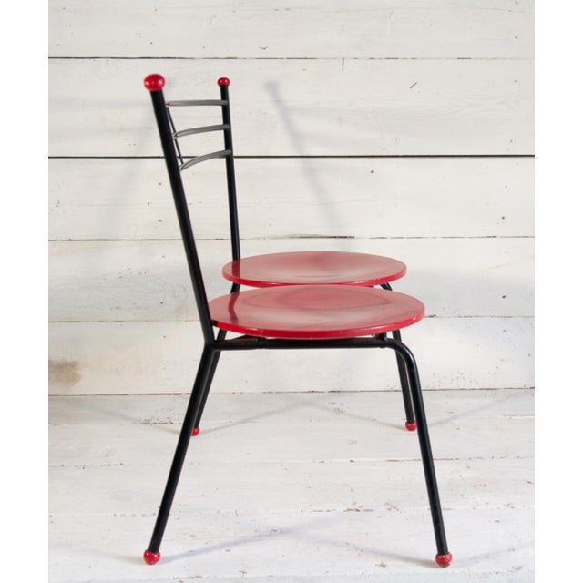 Space Age Double Seat Bench, 1960s For Sale - Image 4 of 18