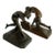 Circa 1900s Art Nouveau Nude Female Nymph Cast Bronze Bookends- a Pair For Sale