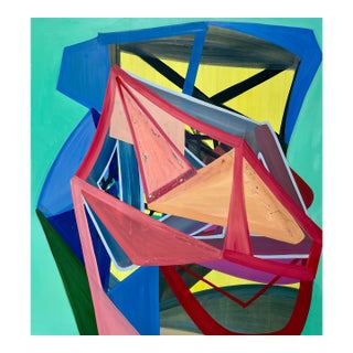 Contemporary Abstract Oil on Panel "A Tumult of Needs" by Ashlynn Browning For Sale