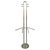 Metal Mid-Century Modern Italian Brass Coat Stand with Round Base, Italy, 1970s For Sale - Image 7 of 18
