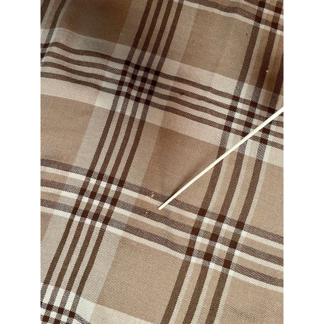 1990s Ralph Lauren Scottish Wool Plaid Throw or Shawl - For Sale In Monterey, CA - Image 6 of 7
