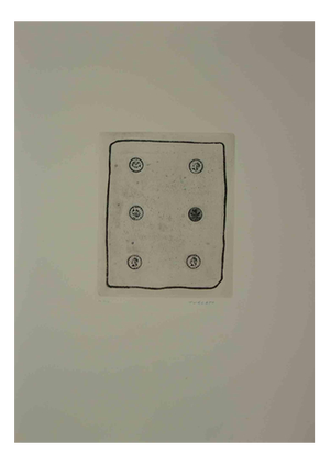 Giulio Turcato, Composition, 1964, Etching