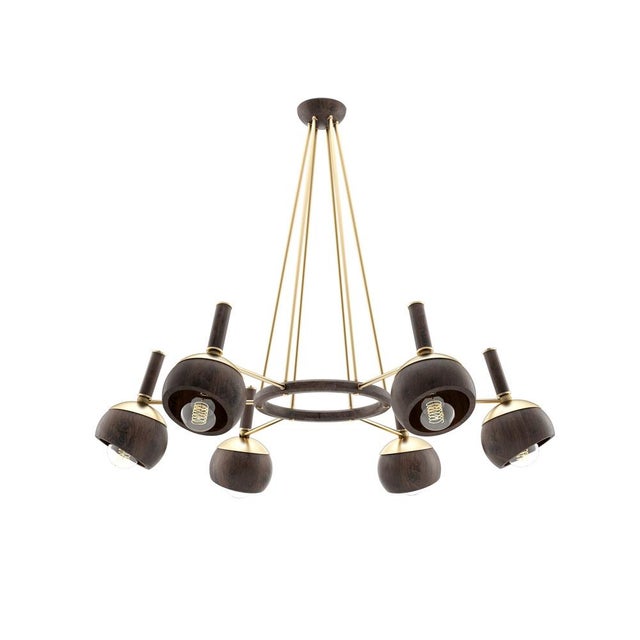 Essen Suspension Lamp by Wood Tailors Club For Sale - Image 15 of 15
