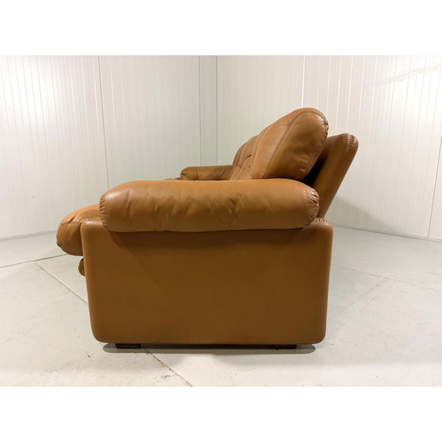 Leather Coronado Sofa by Tobia & Afra Scarpa for B&B, Italy, 1970s For Sale - Image 18 of 18