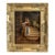 Antique Italian Oil Painting Peasant Woman Portrait 19th C. Signed Genre Art For Sale