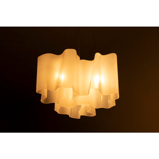 Modern Logico Mini Pendant Lamp with 3 Glass Bodies from Artemide, 2000s For Sale - Image 3 of 10