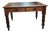 Early 20th Century English Oak Top Desk For Sale