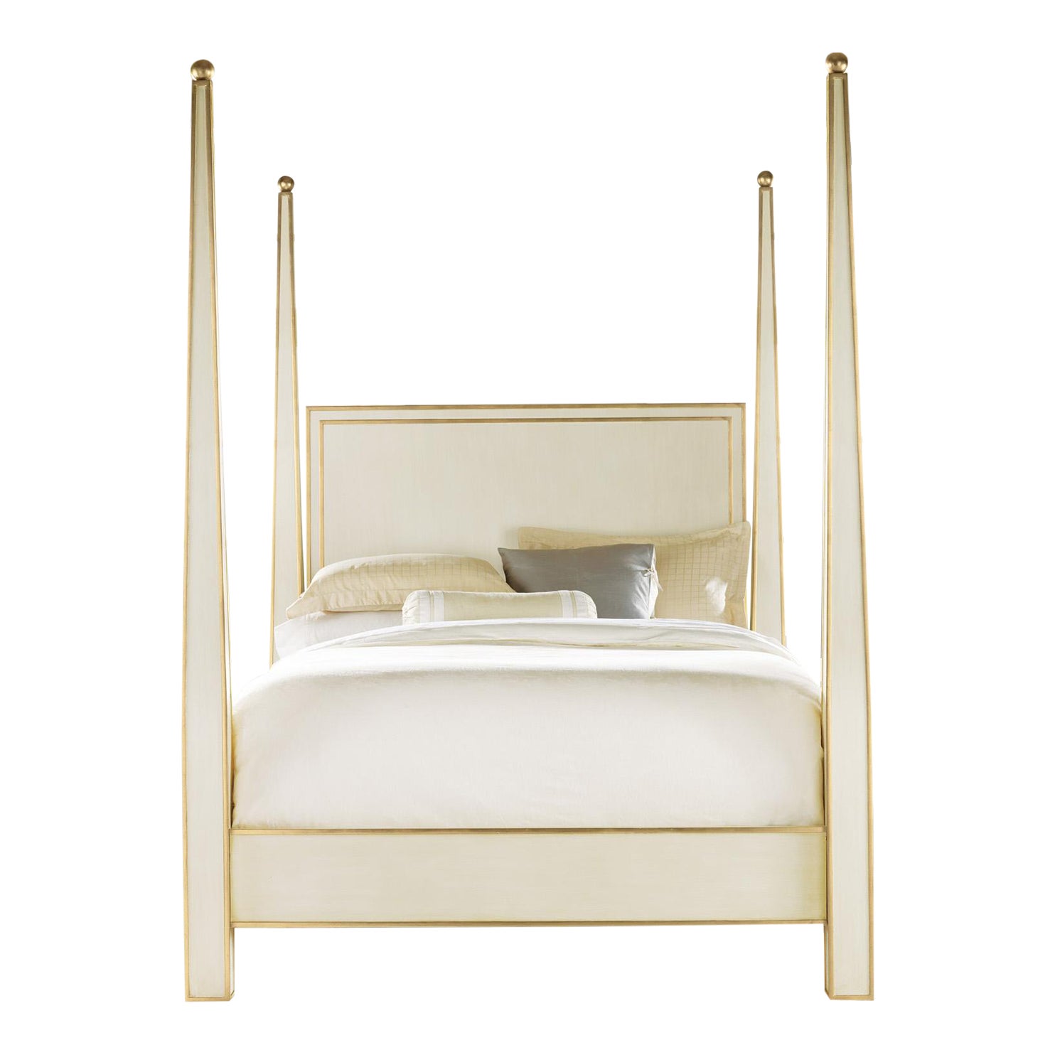Modern History Abstract Bed - King | Chairish