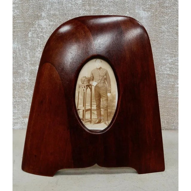 WWI Propeller Tip Photograph Frame For Sale - Image 3 of 8