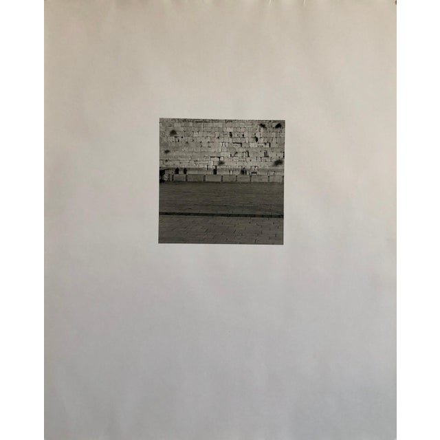 Postmodern Mikael LevinJerusalem, Israel Western Wall Ed of 5 Vintage Silver gelatin Photograph Print, 2000 For Sale - Image 3 of 3