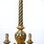 Wood Gilded Wood 6-Arm Chandelier, 1940s For Sale - Image 7 of 18