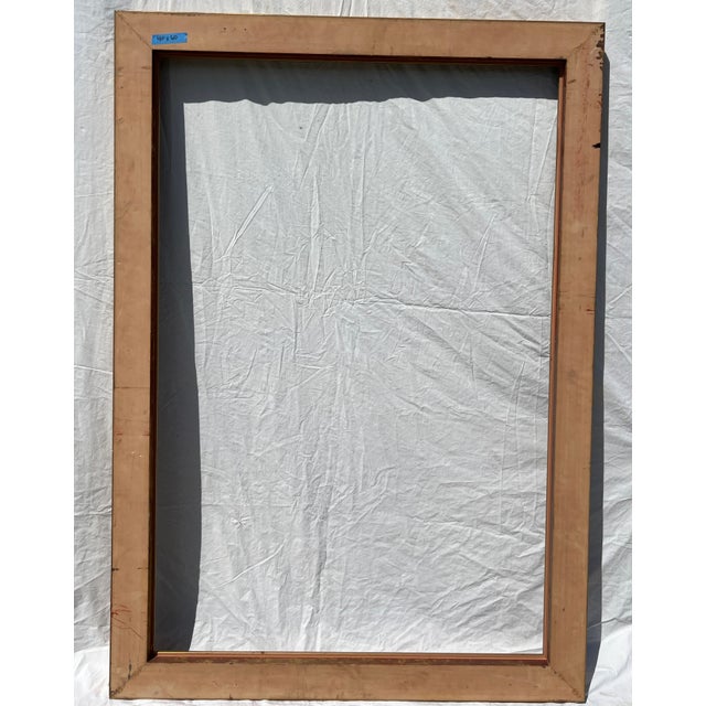 Huge Ornate Wood Frame, Fits Art 40x60" For Sale - Image 15 of 16
